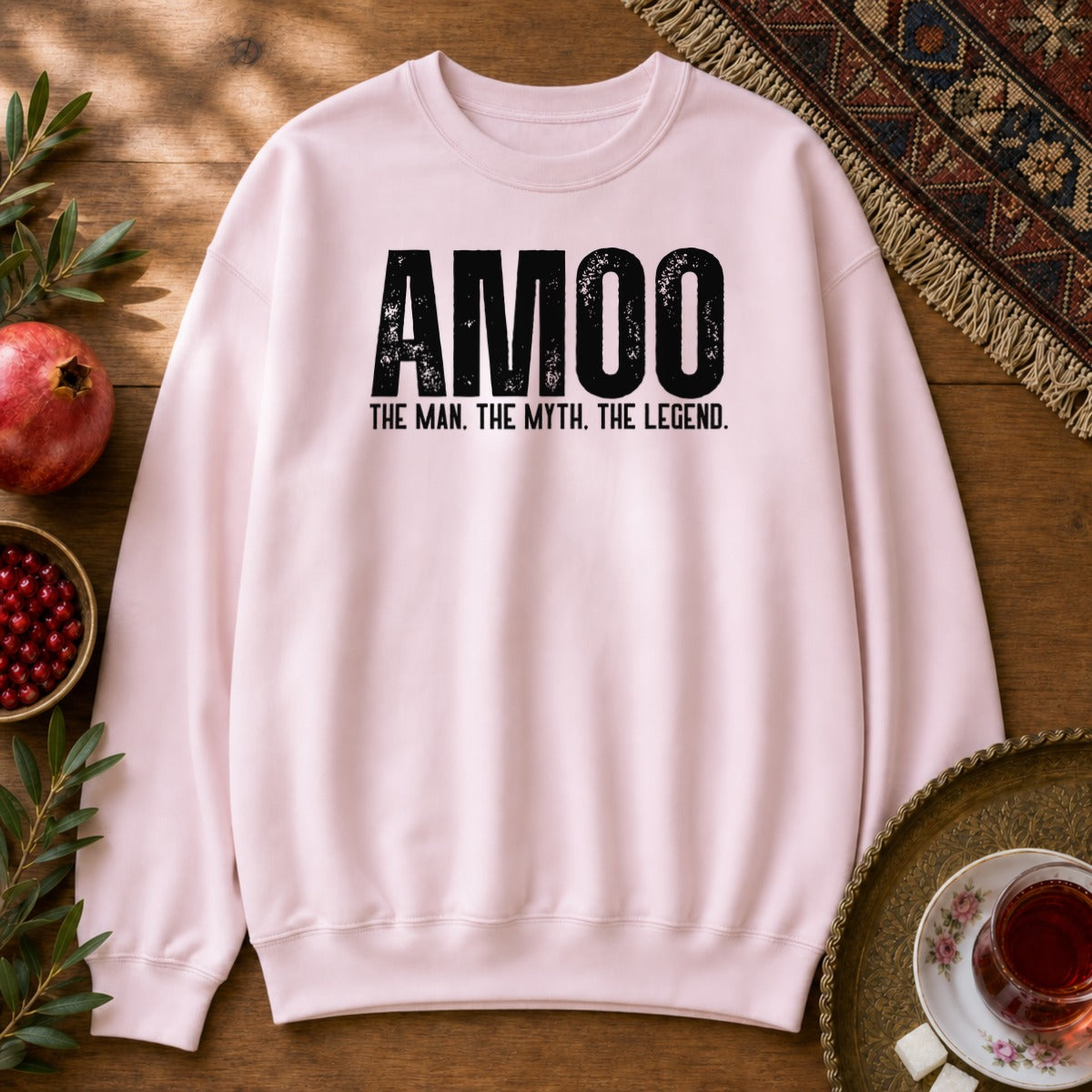 Amoo, the myth Sweatshirt - Light Pink