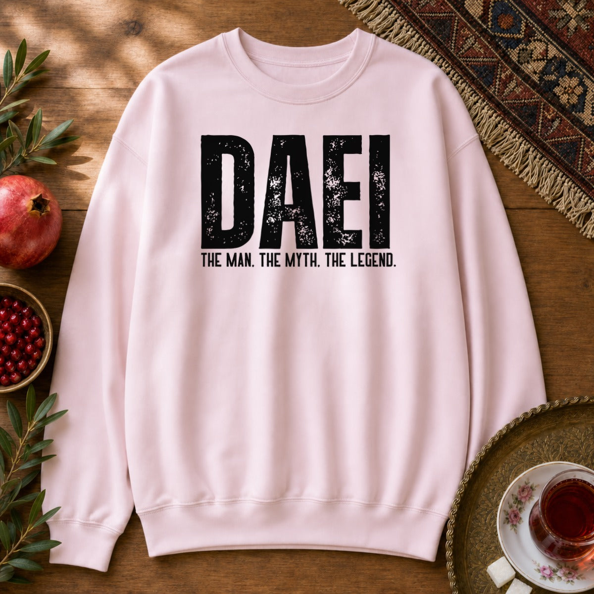 Daei, the myth Sweatshirt - Light Pink