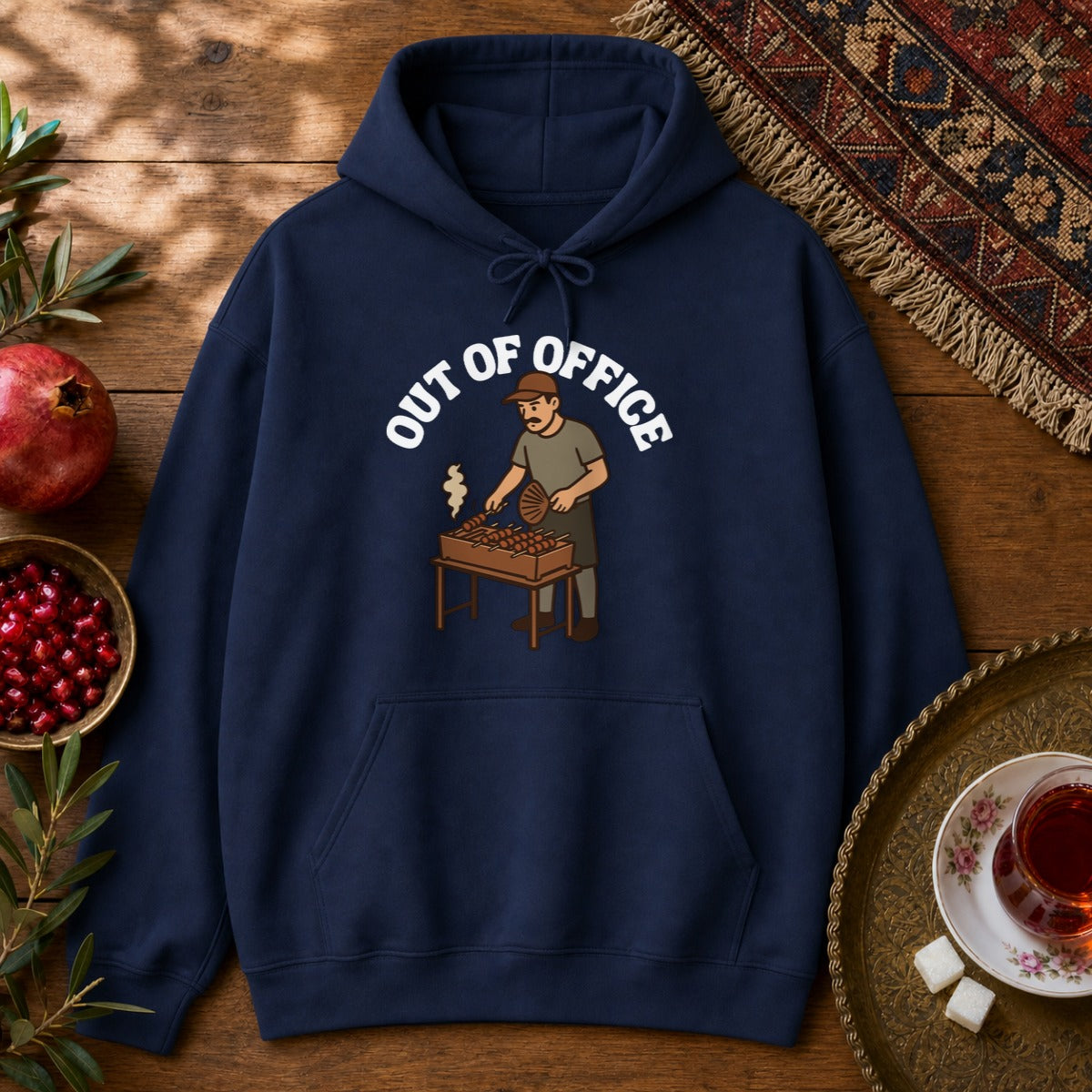Out of Office Hoodie - Navy