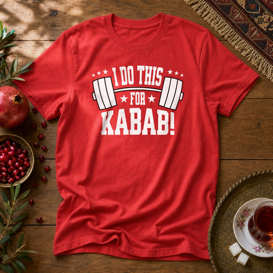I do this for Kabab! Unisex T-Shirt - Red