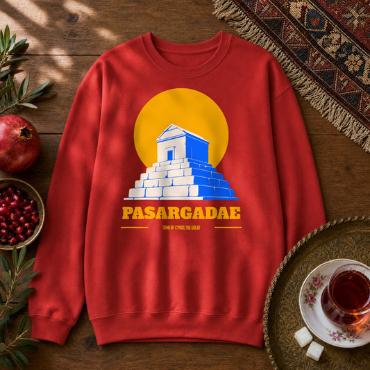 Pasargadae Sweatshirt - Red