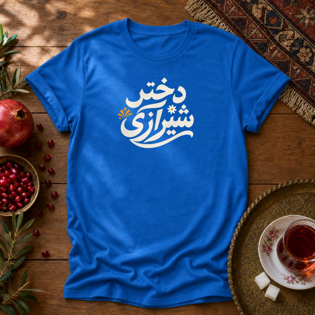 Dokhtar Shirazi Unisex T-Shirt - Royal