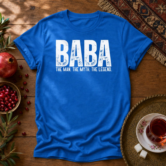 Baba, The Man, The Myth, The Legend Unisex T-Shirt - Royal