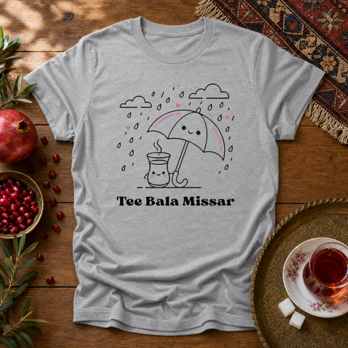 Tee Bala Missar Unisex T-Shirt - Sport Grey