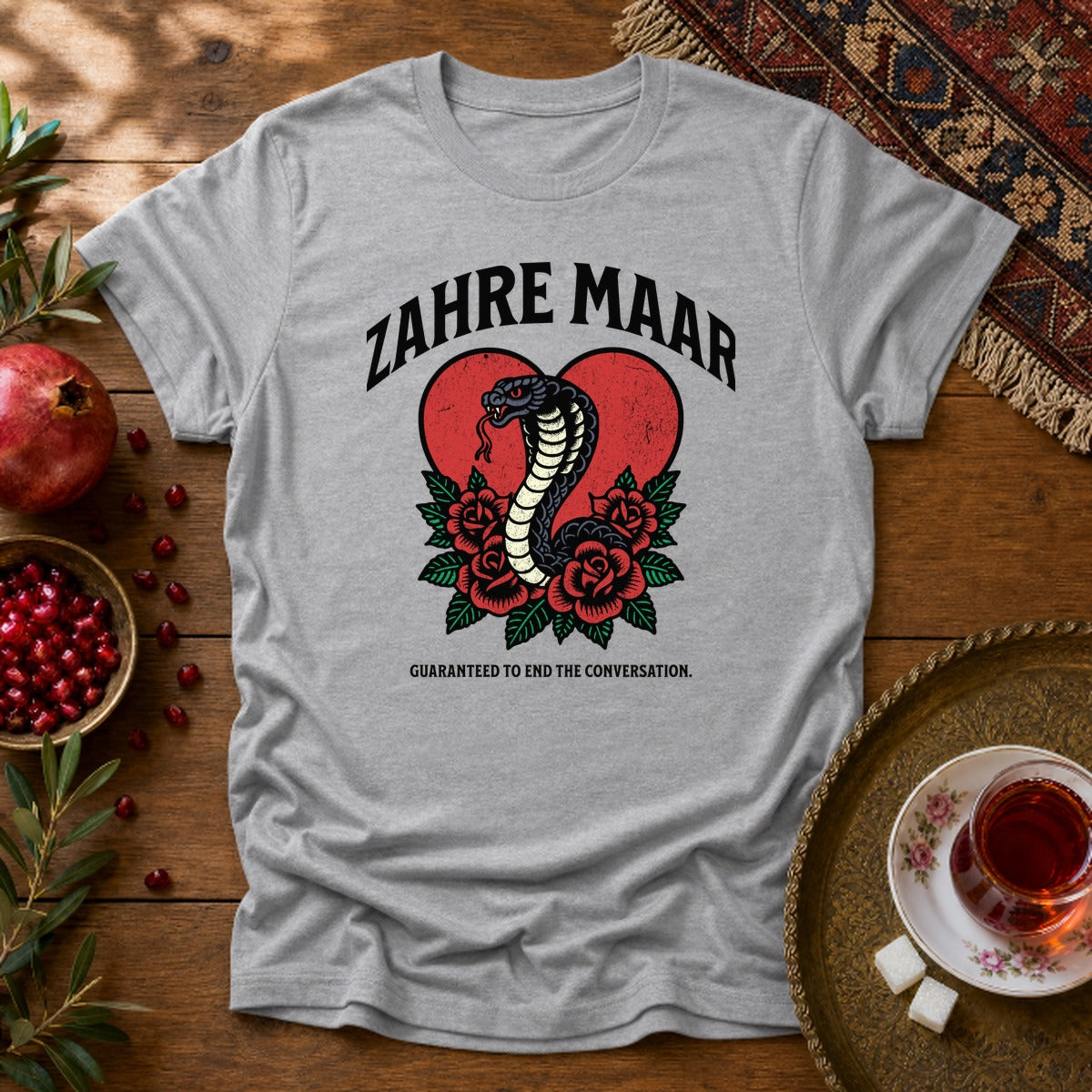 Zahre Maar Unisex T-Shirt - Sport Grey