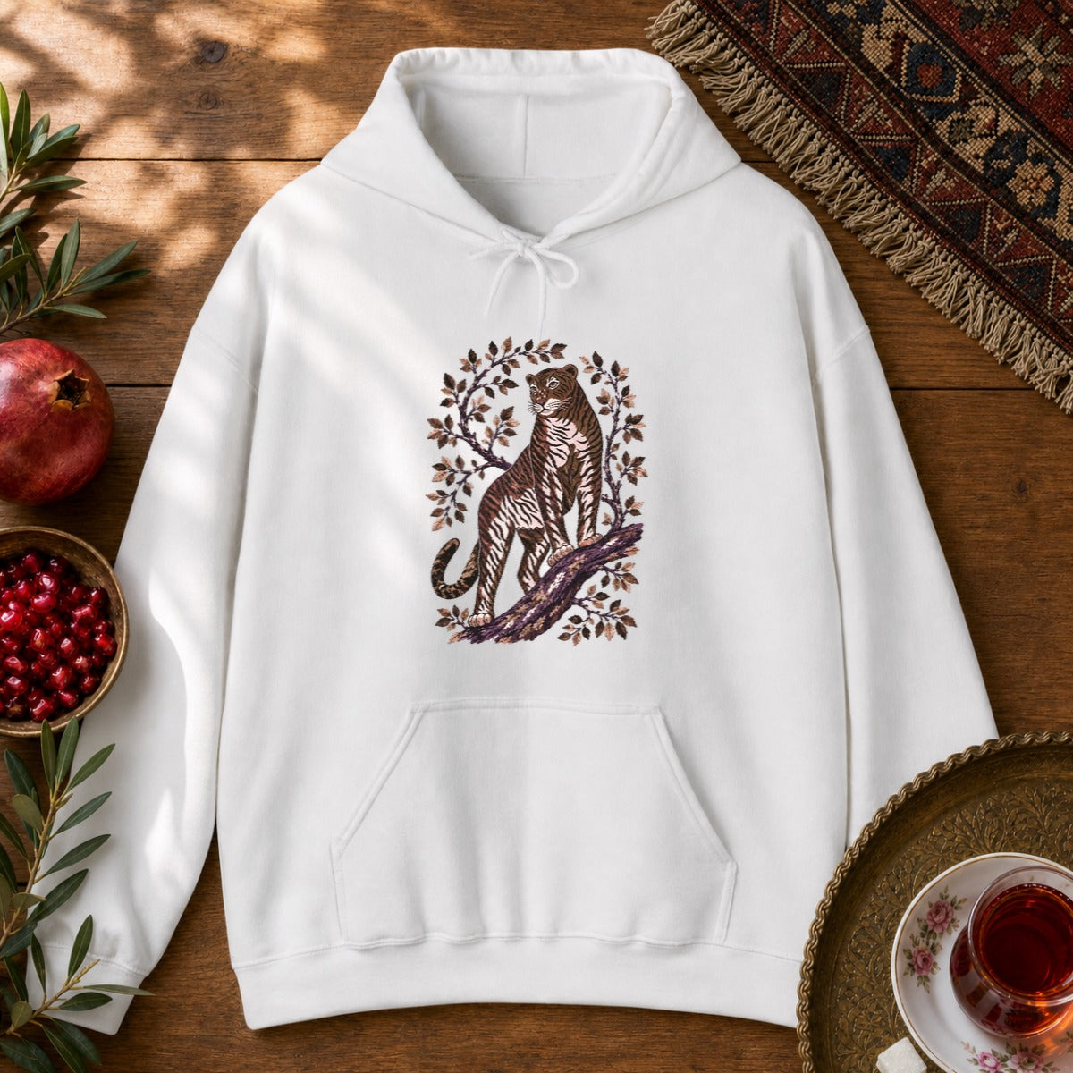 Patoo Palangi Hoodie - White