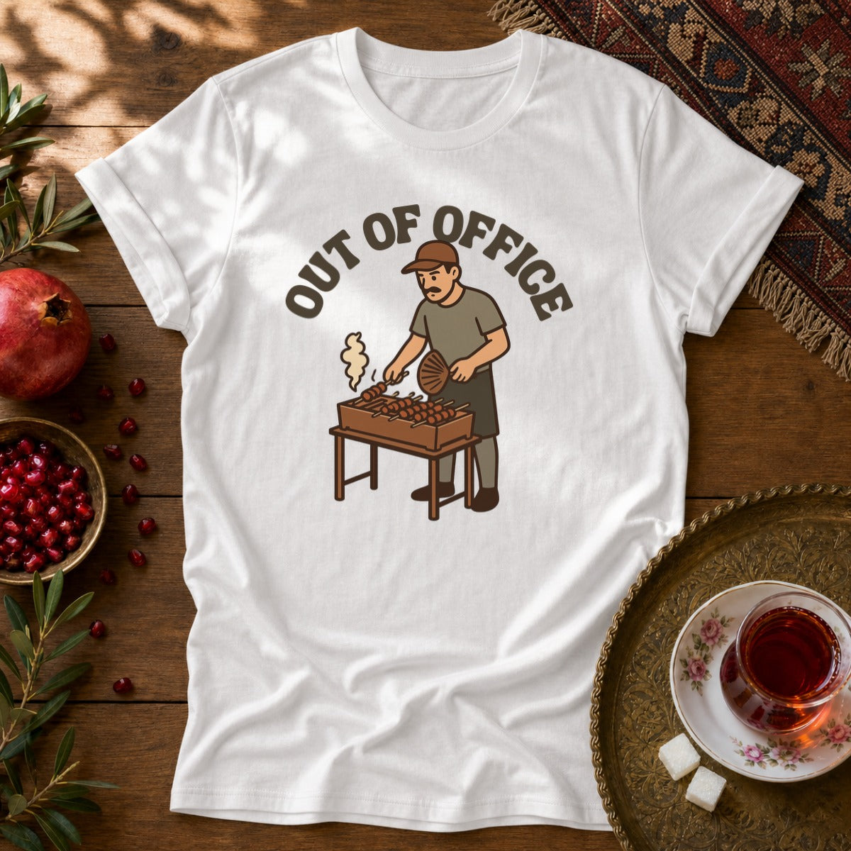 Out of Office Unisex T-Shirt - White