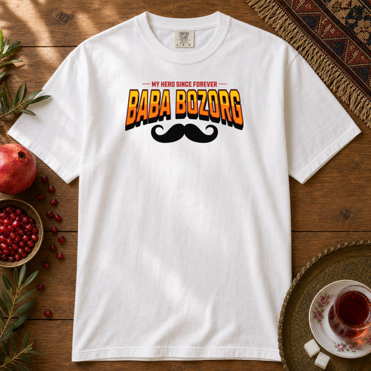 Bababozorg Hero Premium Tee - White