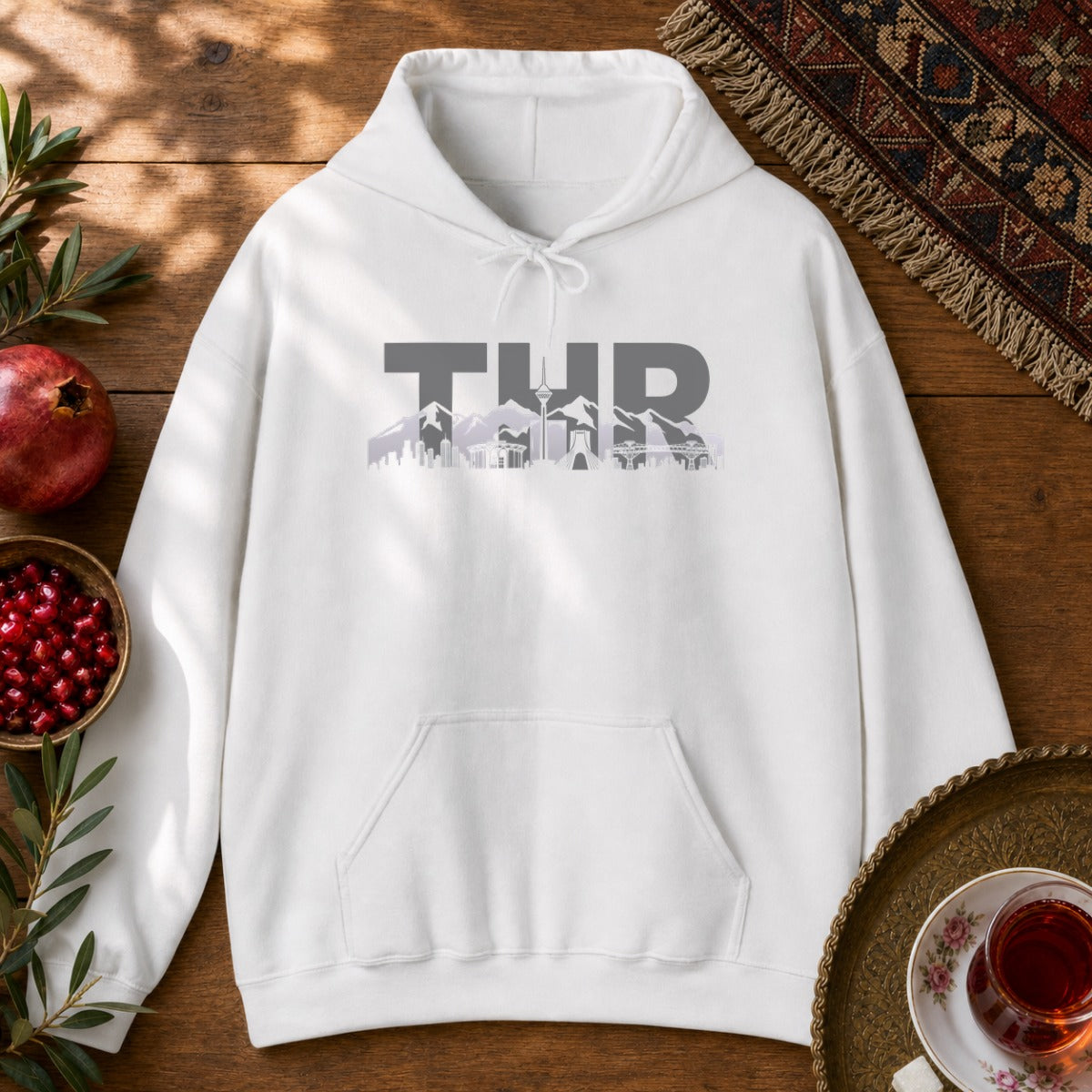THR Hoodie - White
