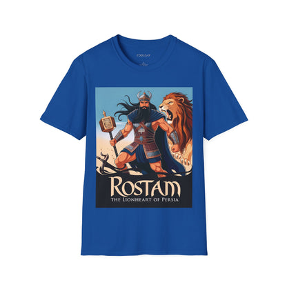 Rostam, the Lionheart of Persia Unisex T-Shirt