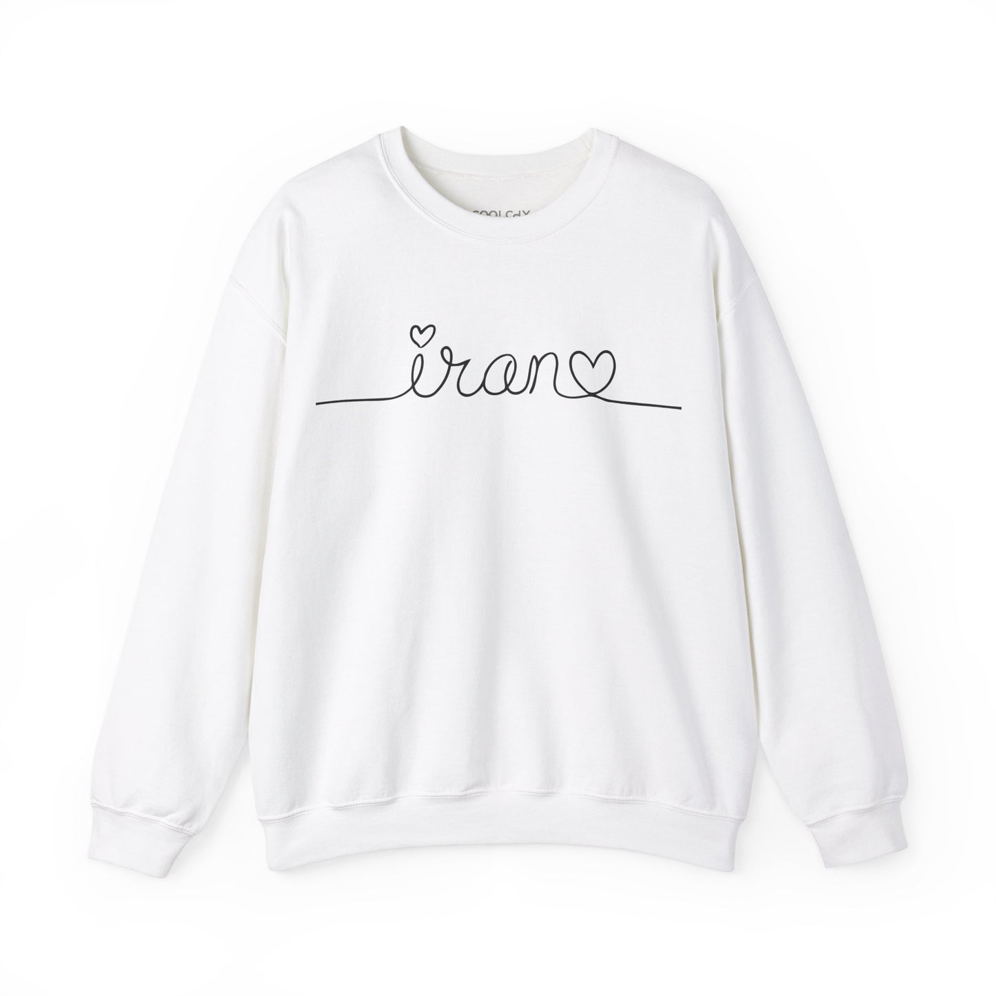 Iran Heart Line Art Sweatshirt