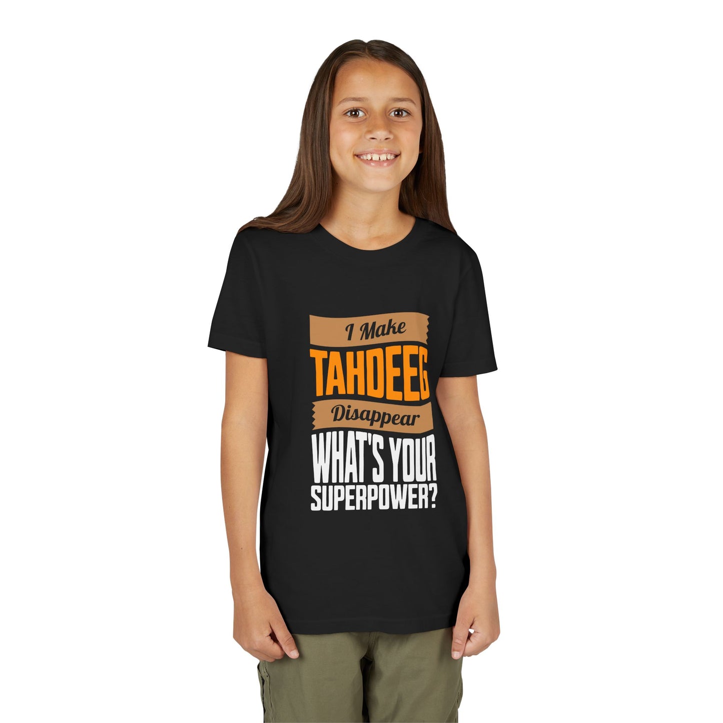 I make Tahdeeg disappear Youth Tee