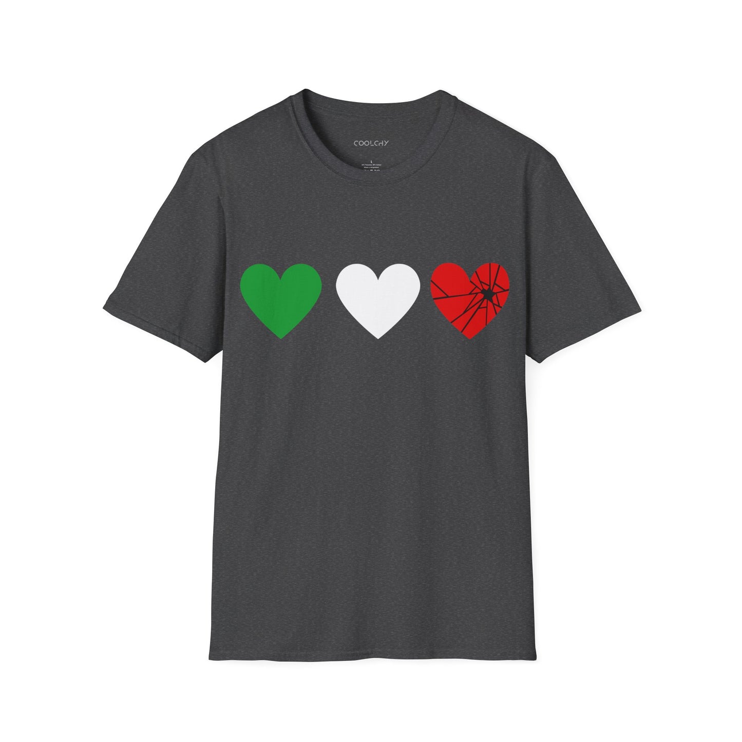 Iran Shattered Heart Unisex T-Shirt