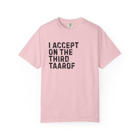 I Accept on the Third Taarof Premium Tee