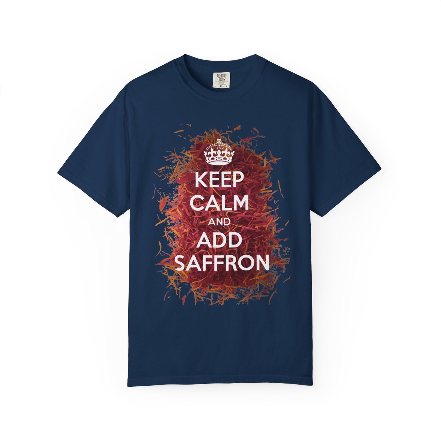 Keep Calm and Add Saffron Premium Tee