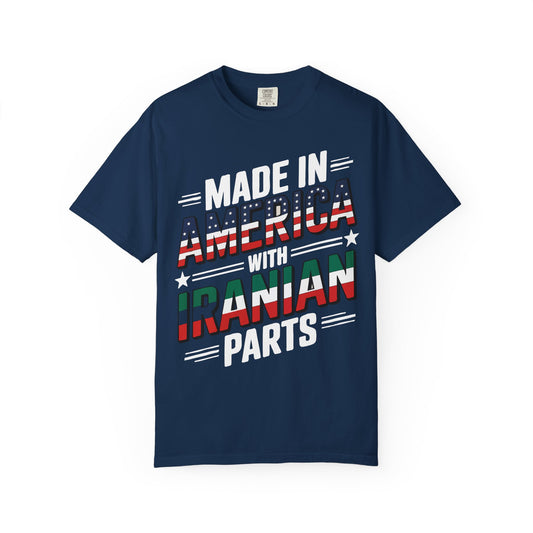Made in America, with Iranian Parts Premium Tee