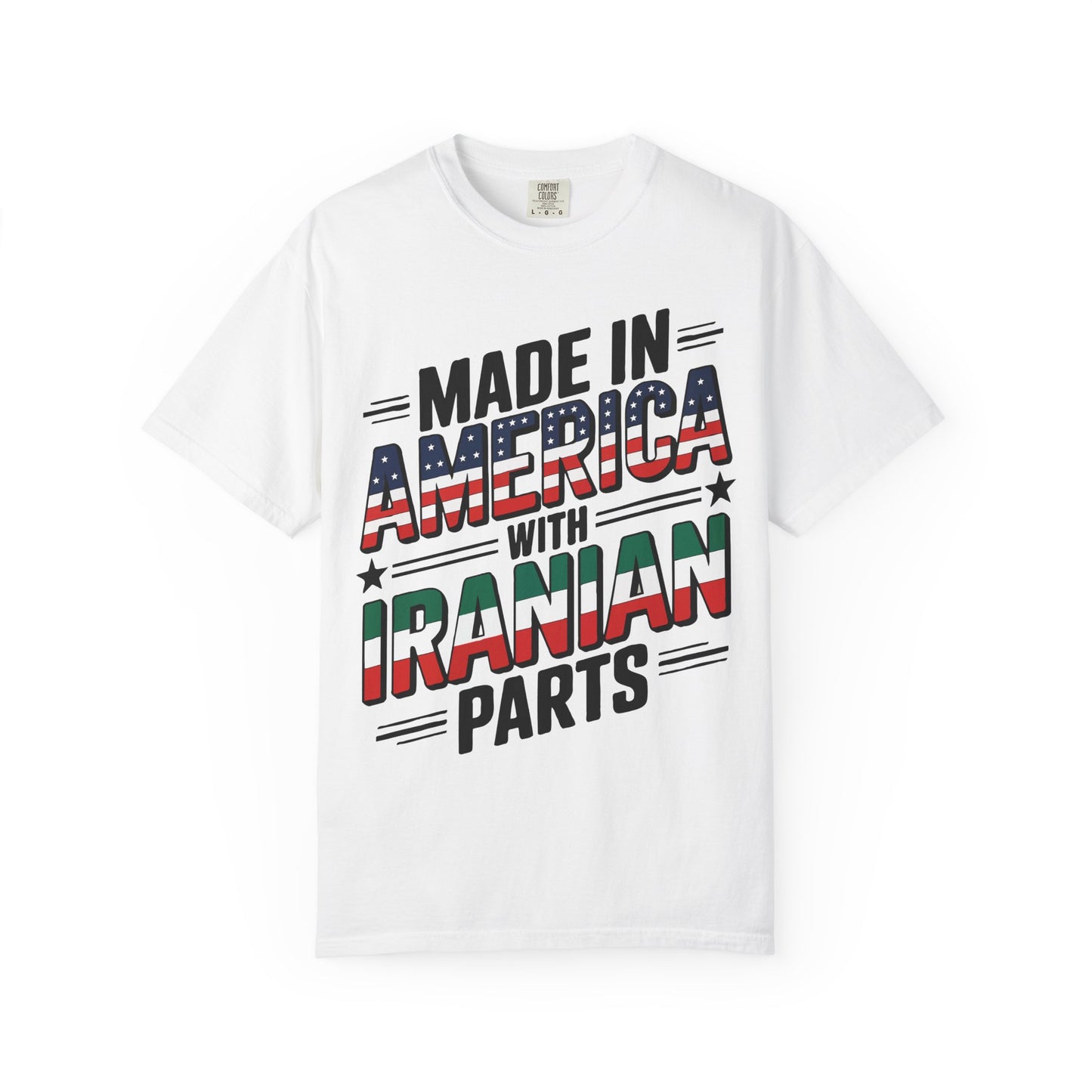 Made in America, with Iranian Parts Premium Tee