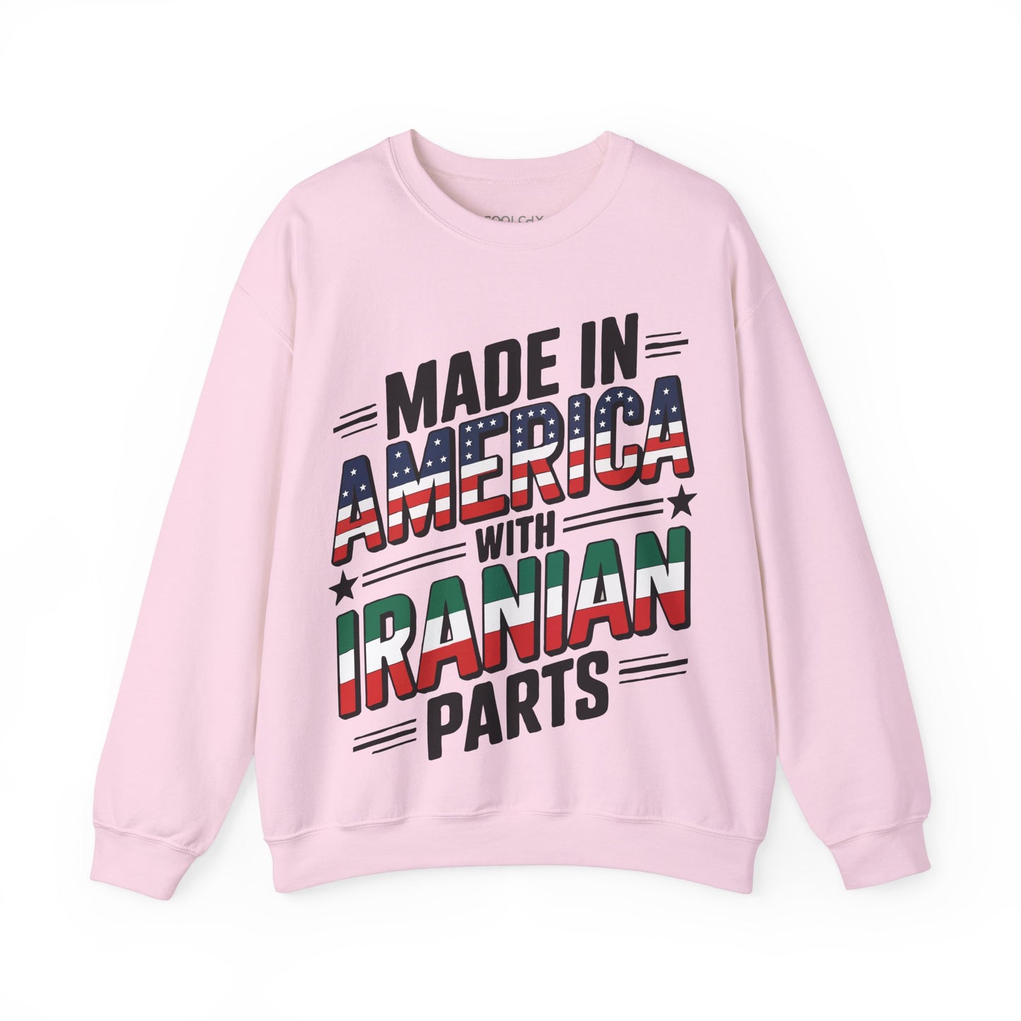 Made in America, with Iranian Parts Sweatshirt