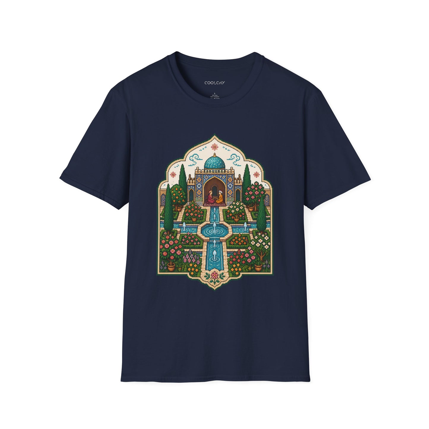 Persian Garden Miniature - Pixel Art Unisex T-Shirt