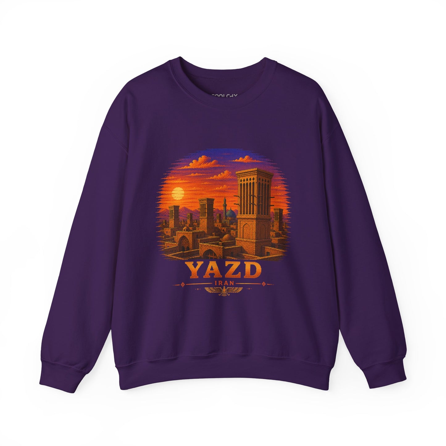 Yazd Windcatchers - Pixel Art Sweatshirt