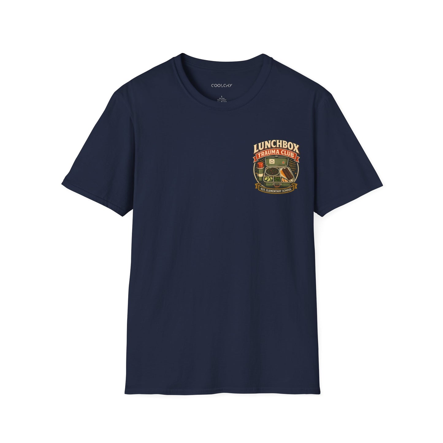 Lunchbox Trauma Club - Chest Print Unisex T-Shirt