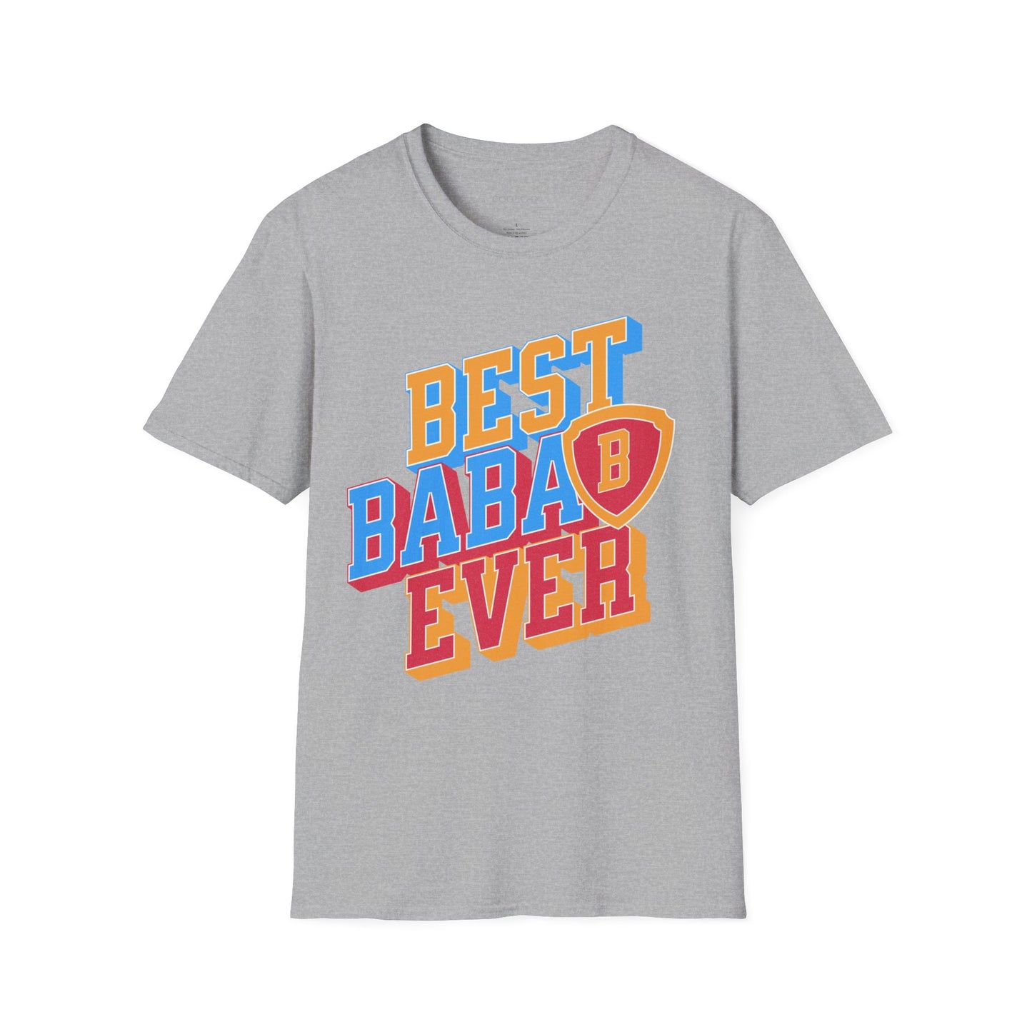 Best Baba Ever - Shield Unisex T-Shirt