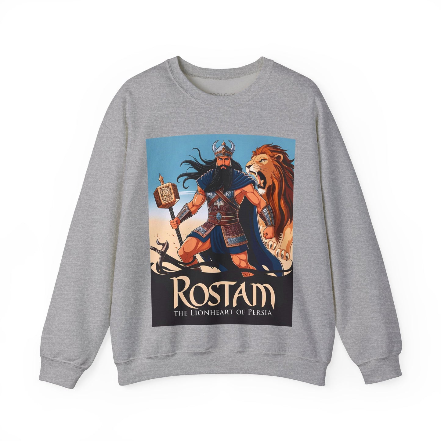 Rostam, the Lionheart of Persia Sweatshirt