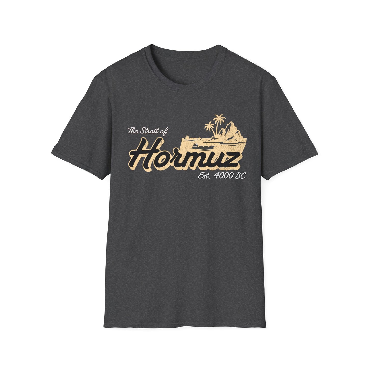 Strait of Hormuz Scene Unisex T-Shirt