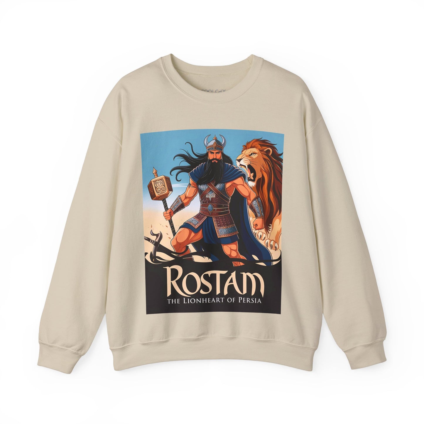 Rostam, the Lionheart of Persia Sweatshirt