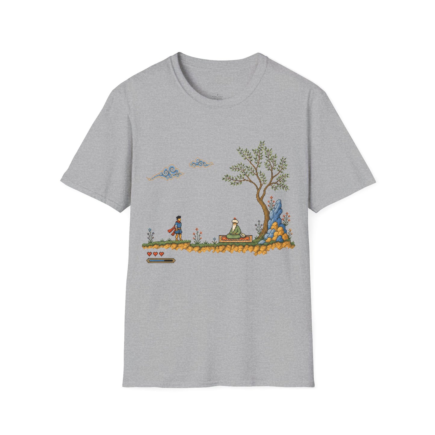 Retro Quest - Pixel Art Unisex T-Shirt