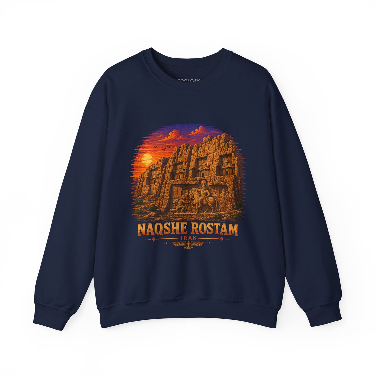 Naqshe Rostam - Pixel Art Sweatshirt