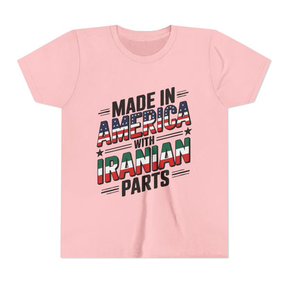 Made in America, with Iranian Parts Youth Tee