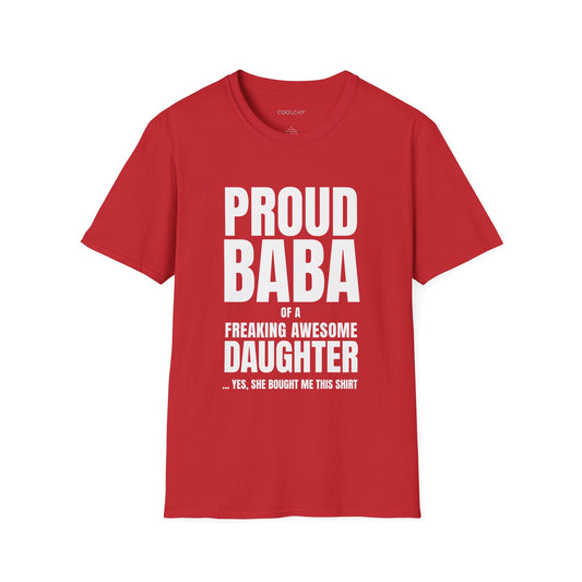 Proud Baba of a Daughter Unisex T-Shirt