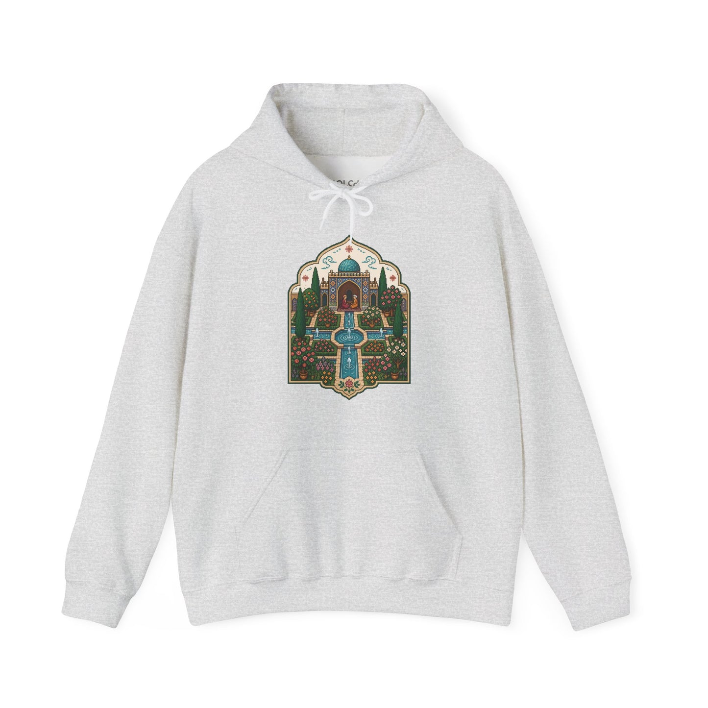 Persian Garden Miniature - Pixel Art Hoodie
