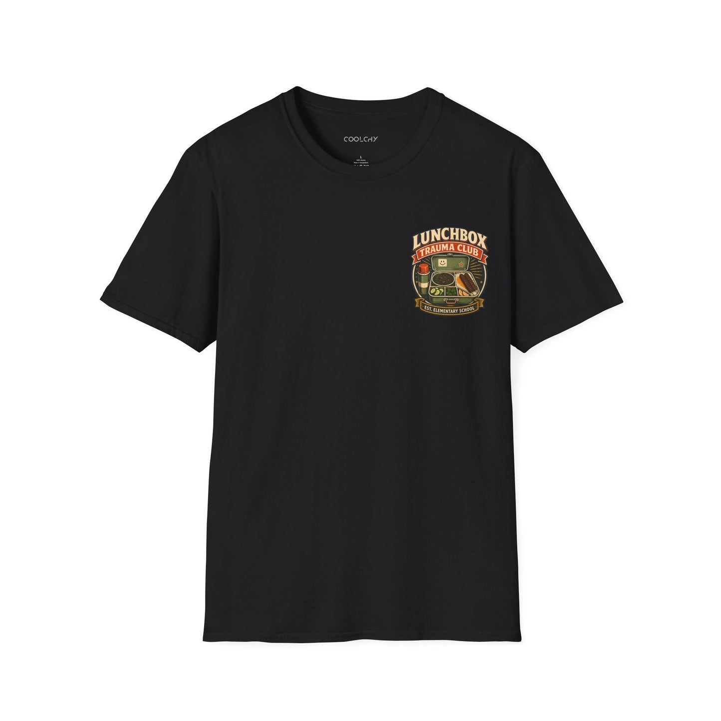 Lunchbox Trauma Club - Chest Print Unisex T-Shirt