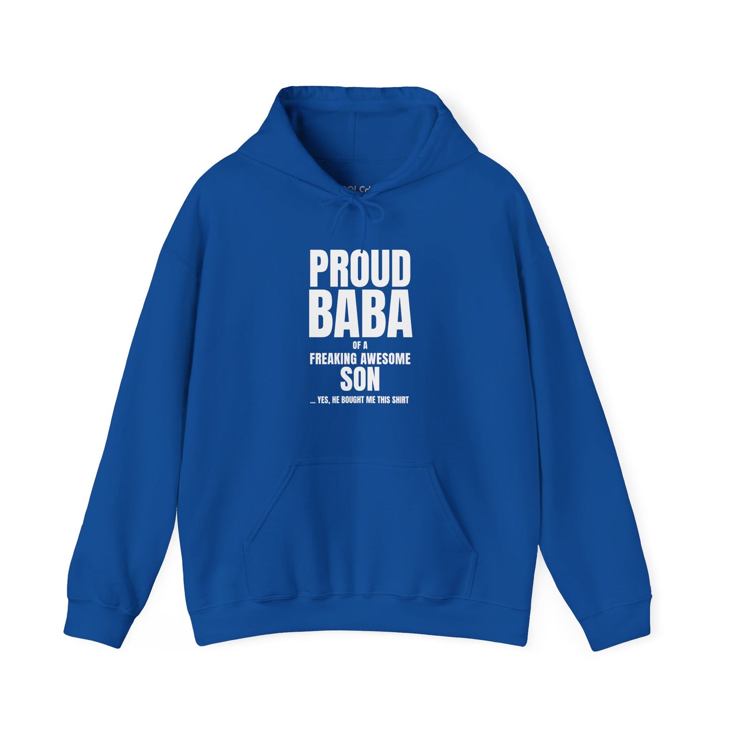 Proud Baba of a Son Hoodie