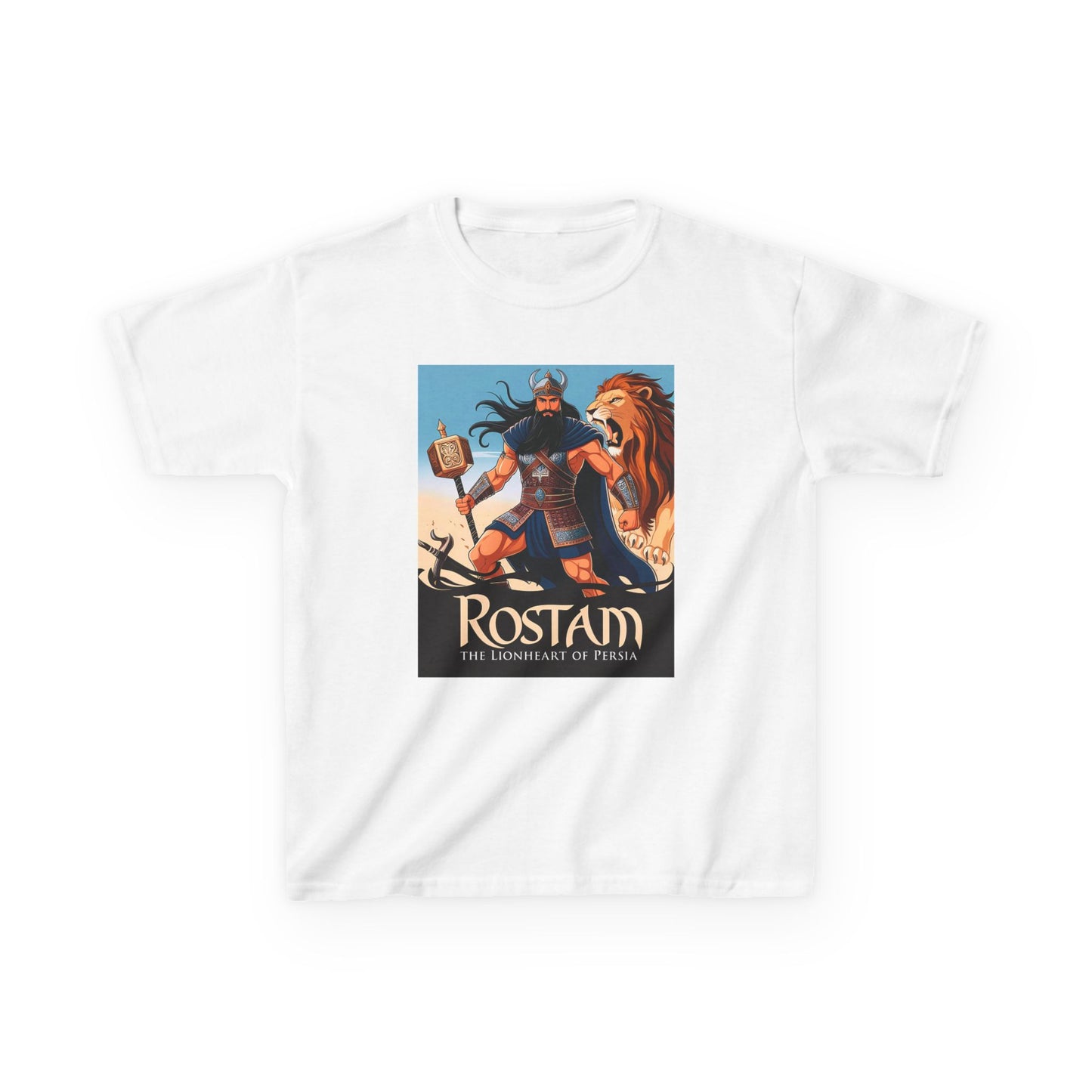 Rostam, the Lionheart of Persia Youth Tee 2