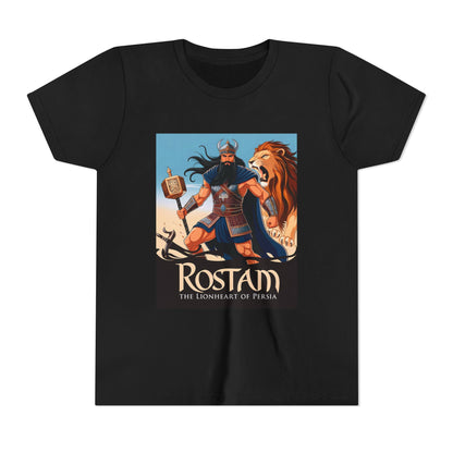 Rostam, the Lionheart of Persia Youth Tee