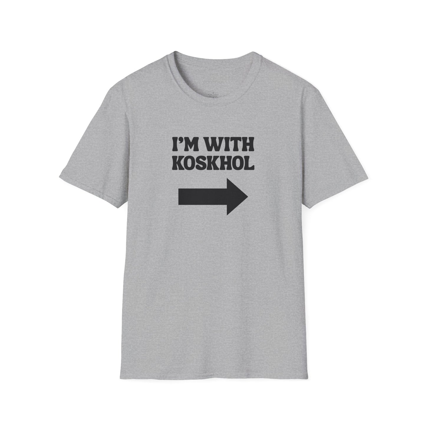 I'm with Koskhol - Left Unisex T-Shirt