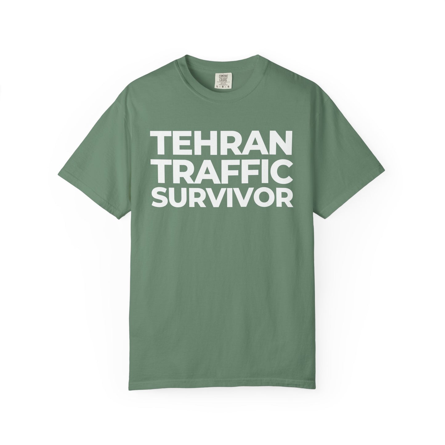 Tehran Traffic Survivor Premium Tee