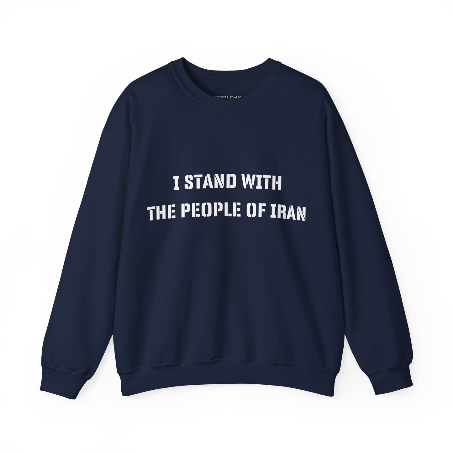 I Stand with the People of Iran - Stencil Sweatshirt
