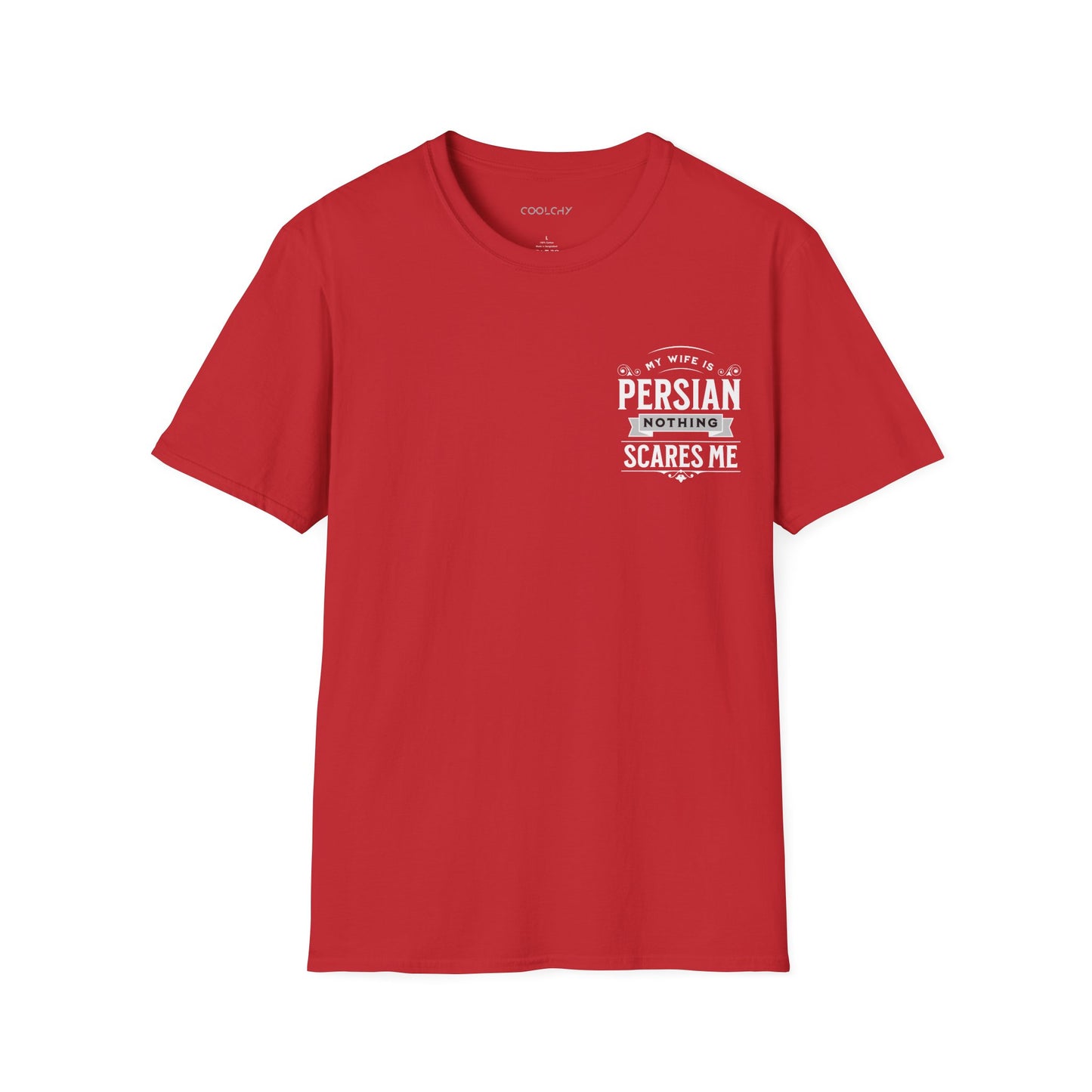 My Wife is Persian - Chest Print Unisex T-Shirt