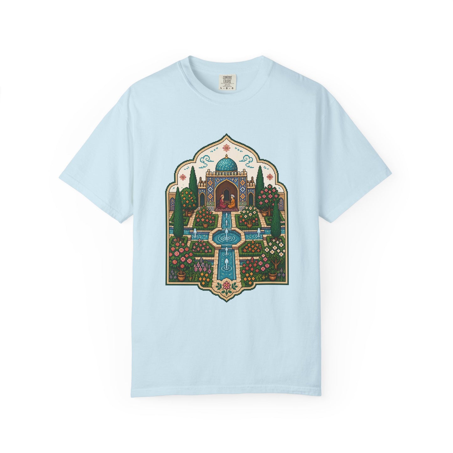 Persian Garden Miniature - Pixel Art Premium Tee