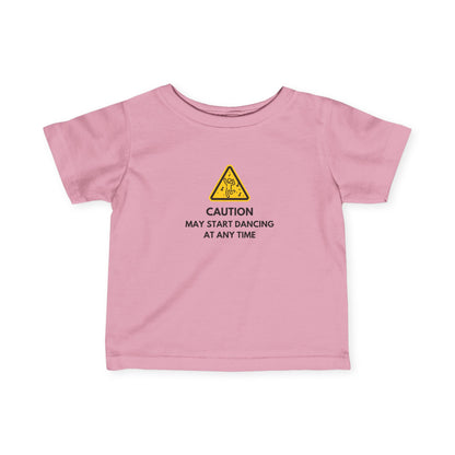 Dance Caution Sign Infant Tee
