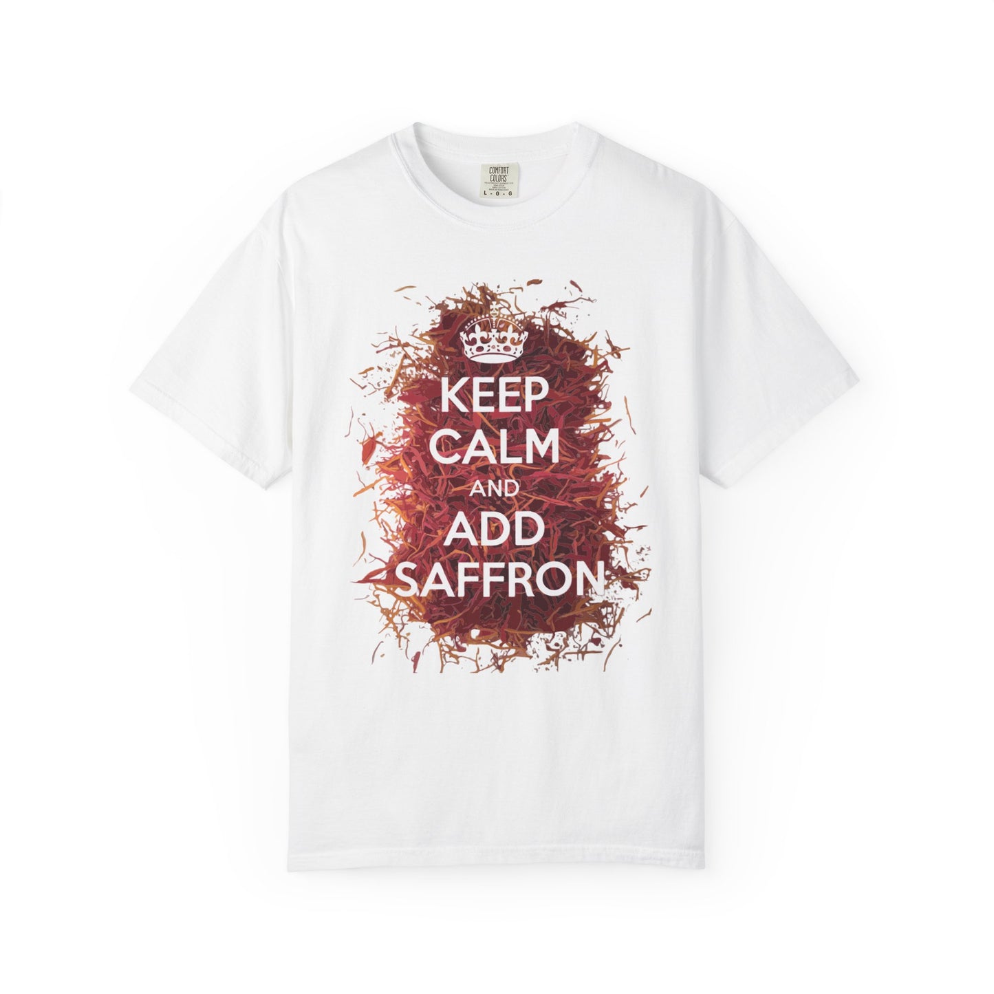 Keep Calm and Add Saffron Premium Tee