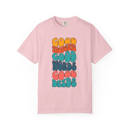 Good thoughts, good words, good deeds - hippie Premium Tee