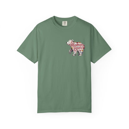 Maman Bear Floral Premium Tee