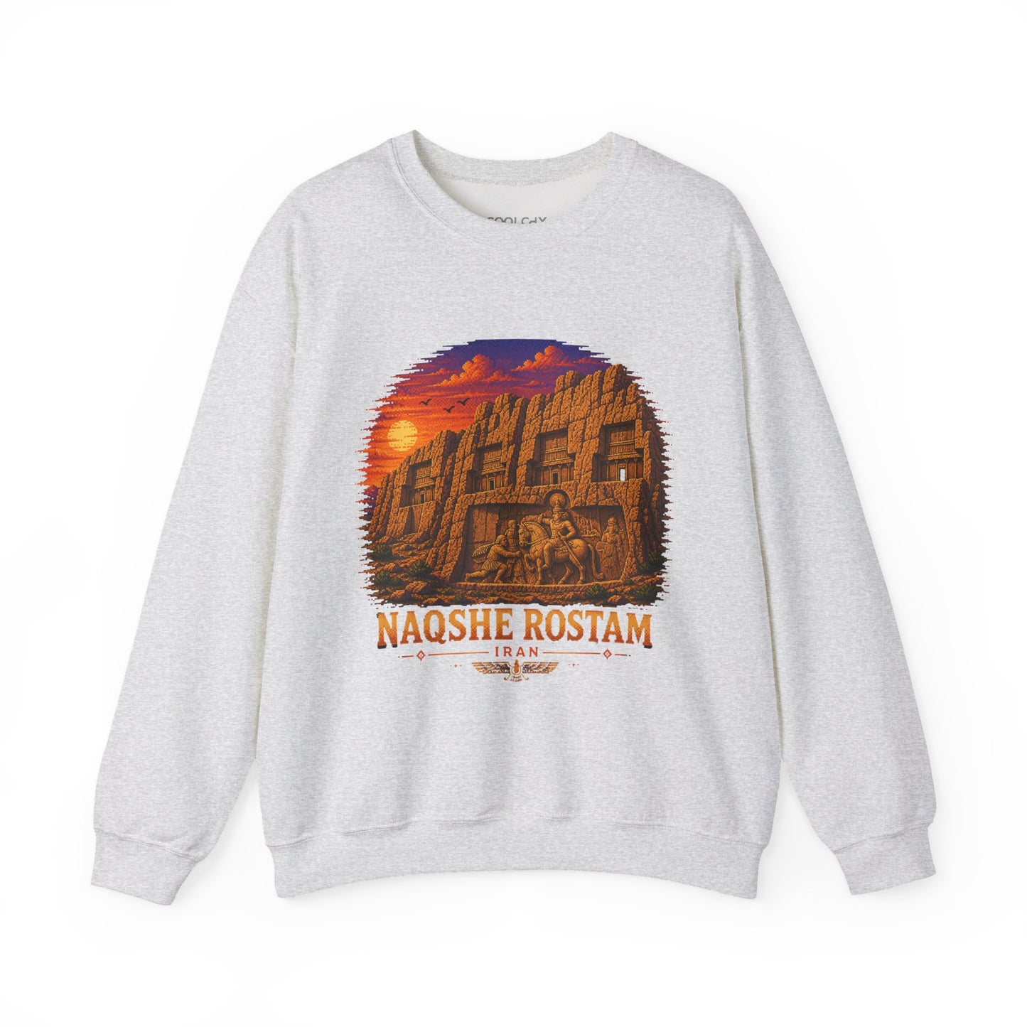 Naqshe Rostam - Pixel Art Sweatshirt