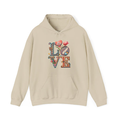 Persian Love Blossoms Hoodie