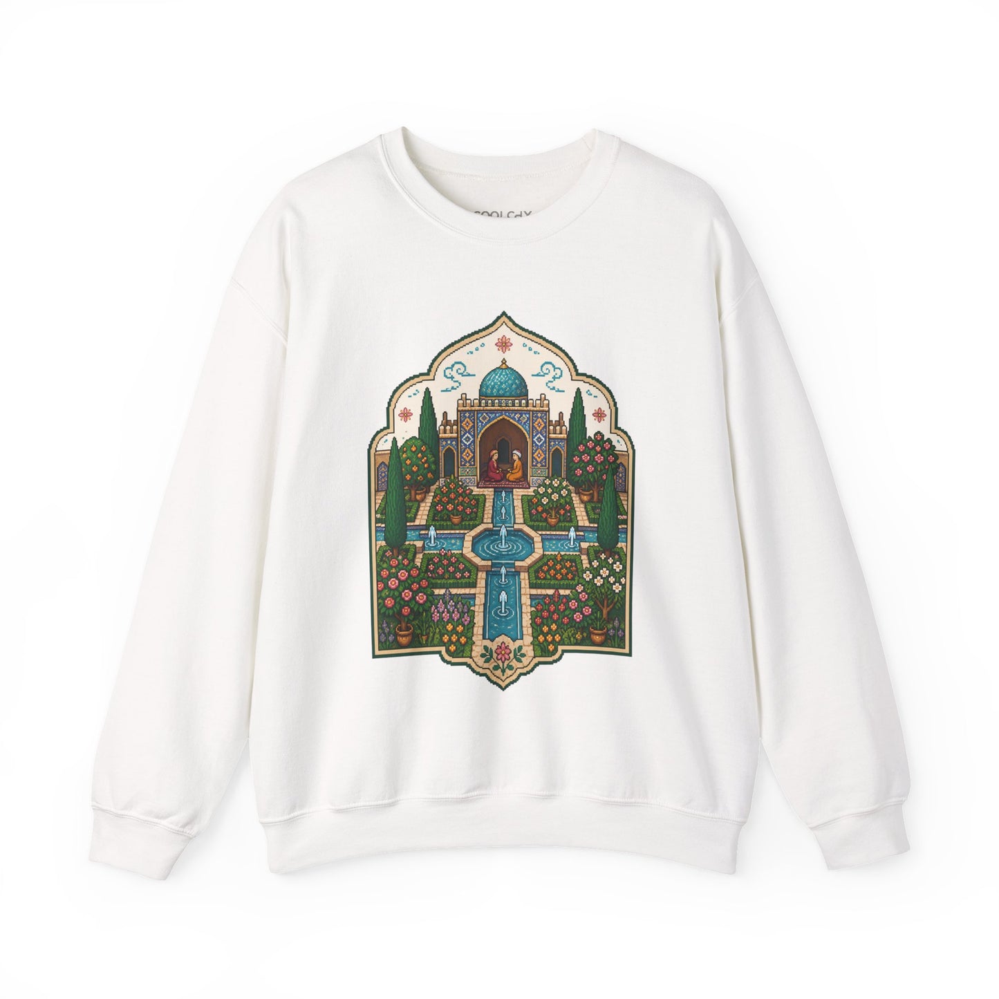 Persian Garden Miniature - Pixel Art Sweatshirt